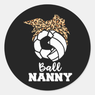 Adesivo Babá engraçada de futebol volei Byll Nanny