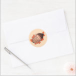 Adesivo Babka Challah Brisket Jewish Holiday Hanukkah<br><div class="desc">O design apresenta uma ilustração original de uma bandeja com um peito braçado clássico, acompanhado de vegetais torrados. Um prato de cardápio básico durante os feriados judeus, incluindo Passover, Hanukkah e Rosh Hashanah. Este design também está disponível em outros produtos. Muitas outras ilustrações sobre temas de comida também estão disponíveis...</div>