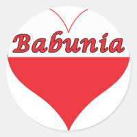 Babunia Polonês Heart