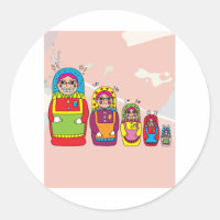 Babushka Russo Wooden Dolls