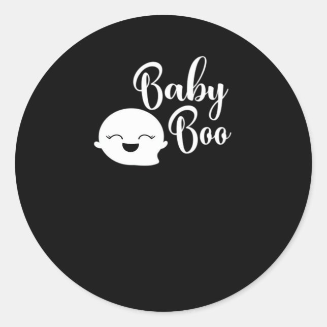Adesivo Baby Boo Halloween (Frente)