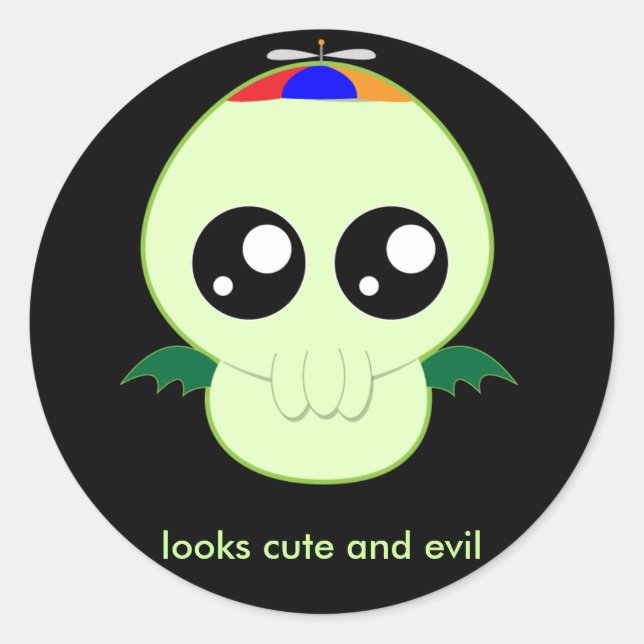 Adesivo Baby Boy Cthulhu (Frente)