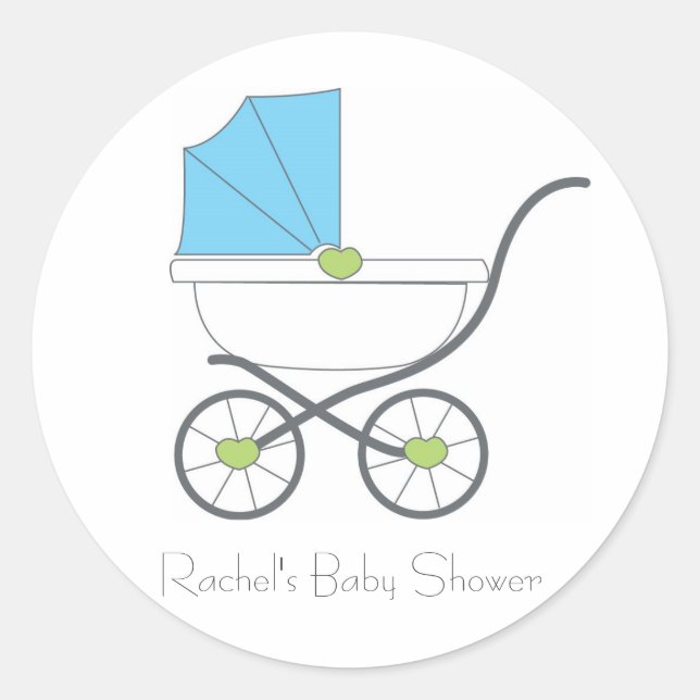 Adesivo Baby Boy Favor Stickers (Frente)