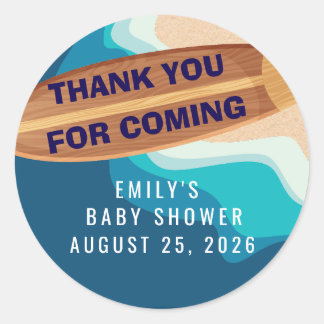 Adesivo Baby Boy On Board Thank You Sticker