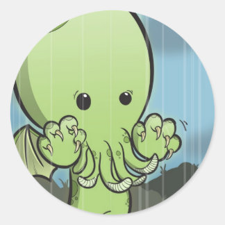 Adesivo Baby Cthulhu - Stickers