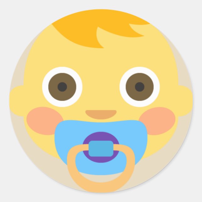 Adesivo Baby Emoji (Frente)