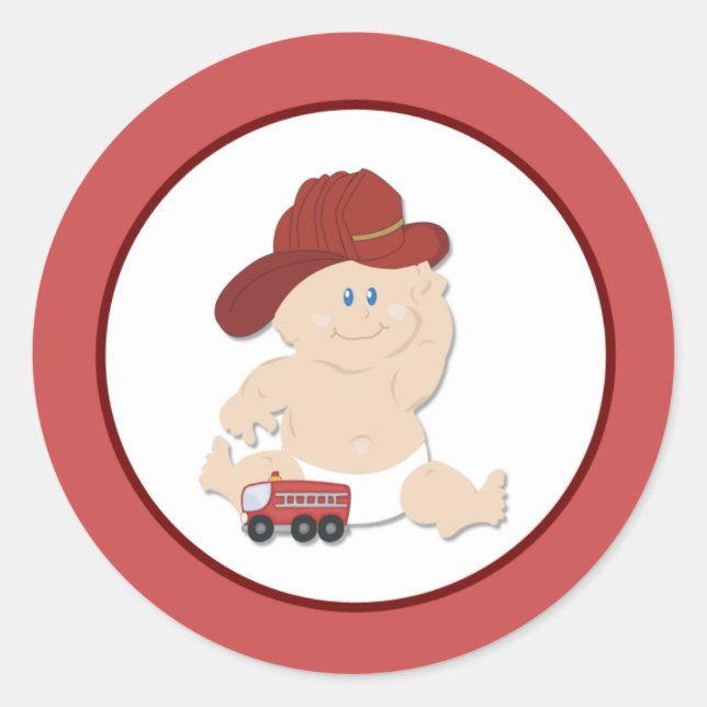 Adesivo BABY FIRE FIGHTER Envelope Seals (Frente)