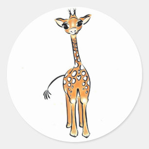 Adesivo Baby Giraffe