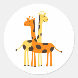 Adesivo Baby Giraffe
