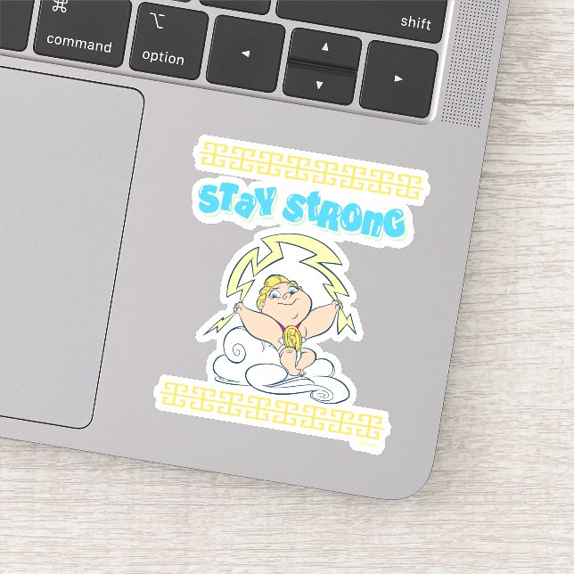 Adesivo Baby Hercules - Stay Strong Sticker (Detalhe)