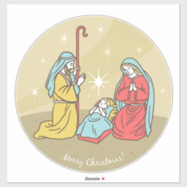 Adesivo Baby Jesus Sticker