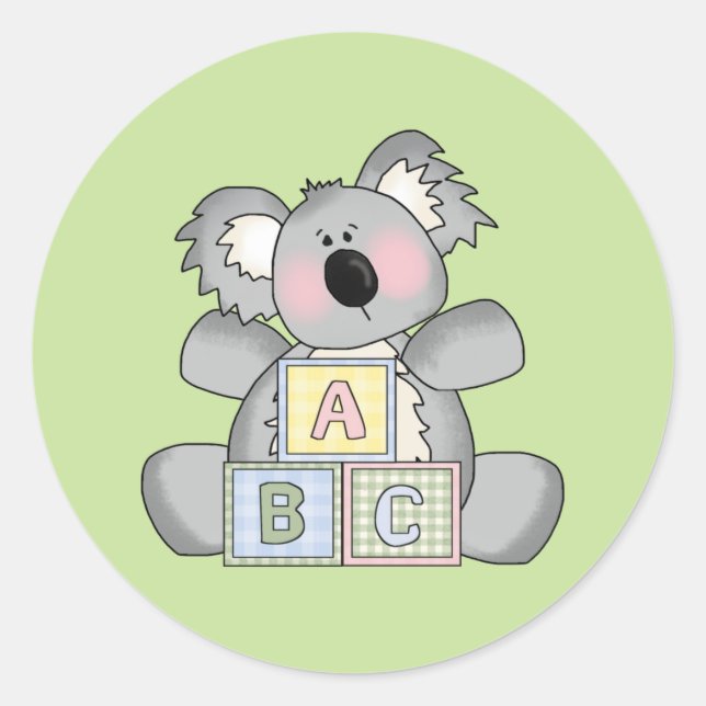 Adesivo Baby Koala Bear Sticker (Frente)