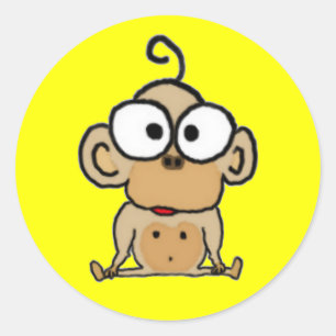 Adesivo Baby Monkey Stickers