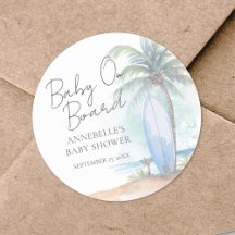 Baby On Board Beach Baby Shower