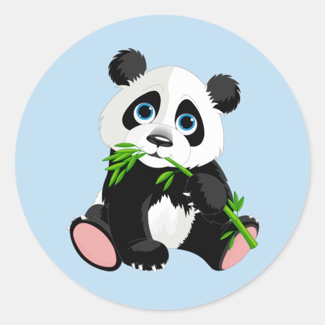 Adesivo Baby Panda Bear Stickers (Frente)