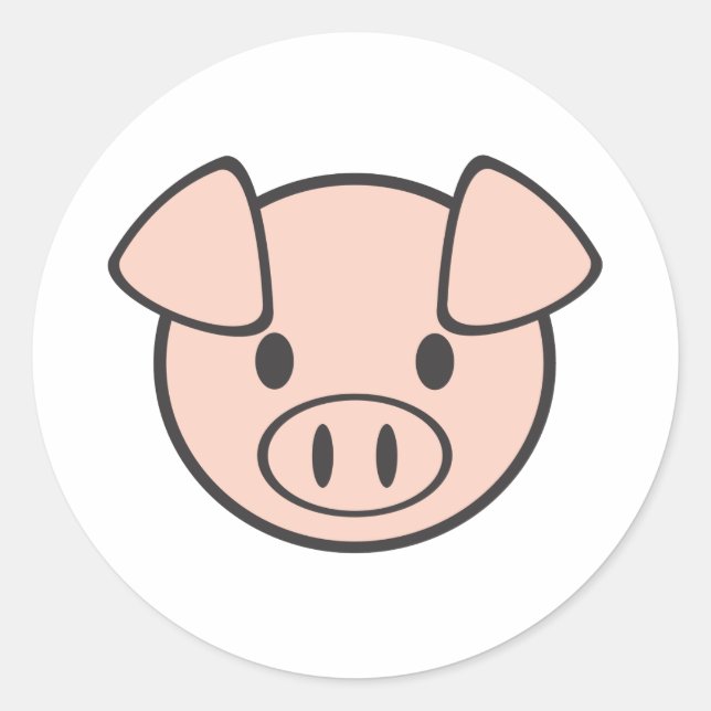Adesivo Baby Pig (Frente)