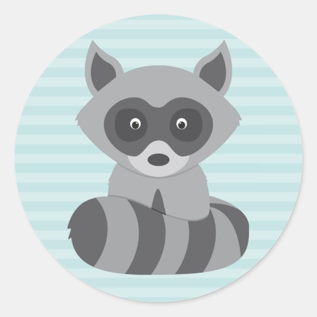 Adesivo Baby Raccoon (Frente)