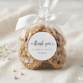 Adesivo Baby Shower Favor Sticker Thank You Sticker 