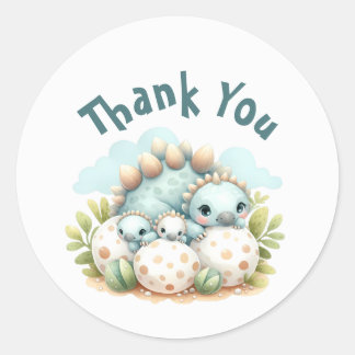 Adesivo Baby Shower Sticker Dinosaur Dino Mite Party