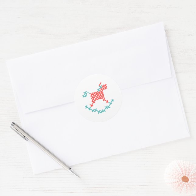 Adesivo Baby Shower Stickers (Envelope)