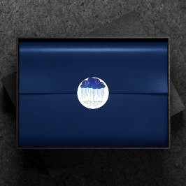 Adesivo Baby Sprinkle Classic Blue | Chá Legal Obrigado