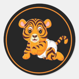 Adesivo Baby Tiger Sticker