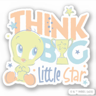 Adesivo Baby TWEETY™ - Pense em uma estrela grande