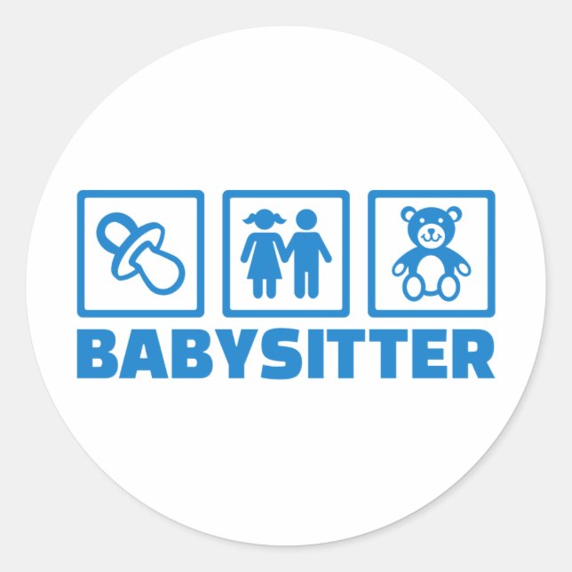 Adesivo Babysitter (Frente)