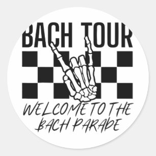 Adesivo Bach Tour Bem-Vindo À Bachel Gótica Bach Parade