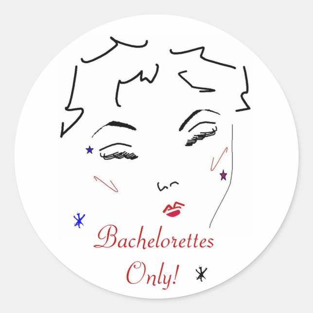 Adesivo Bachelorette Bash (Frente)
