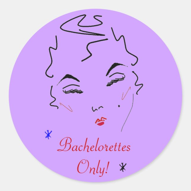 Adesivo Bachelorette Bash (Frente)