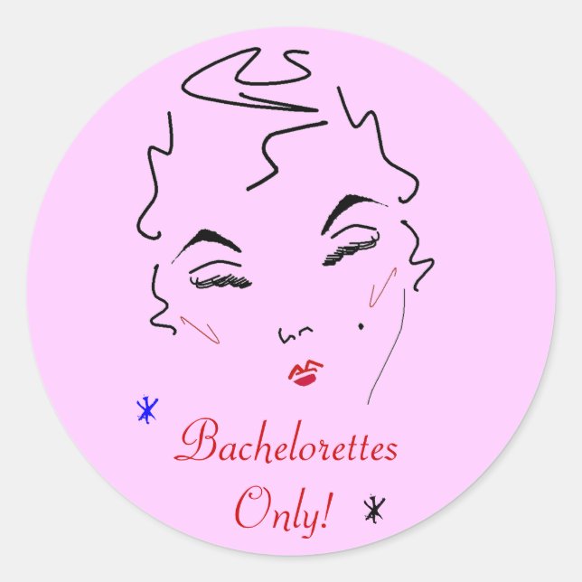 Adesivo Bachelorette Bash (Frente)