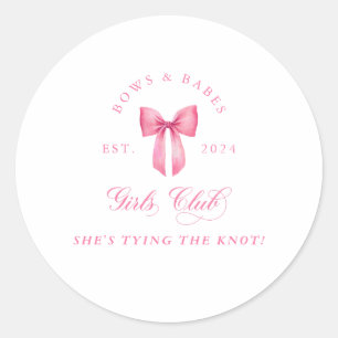 Adesivo Bachelorette do Clube das Raparigas e arcos