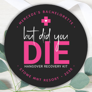 Adesivo Bachelorette Personalizada, Mas Morreu De Pé?