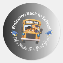 Adesivo Back to School – Chalkboard Style