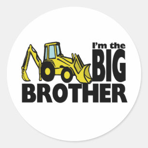 Adesivo Backhoe do big brother