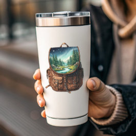 Adesivo Backpack Lake Vinyl Sticker | Die-Cut Sticker