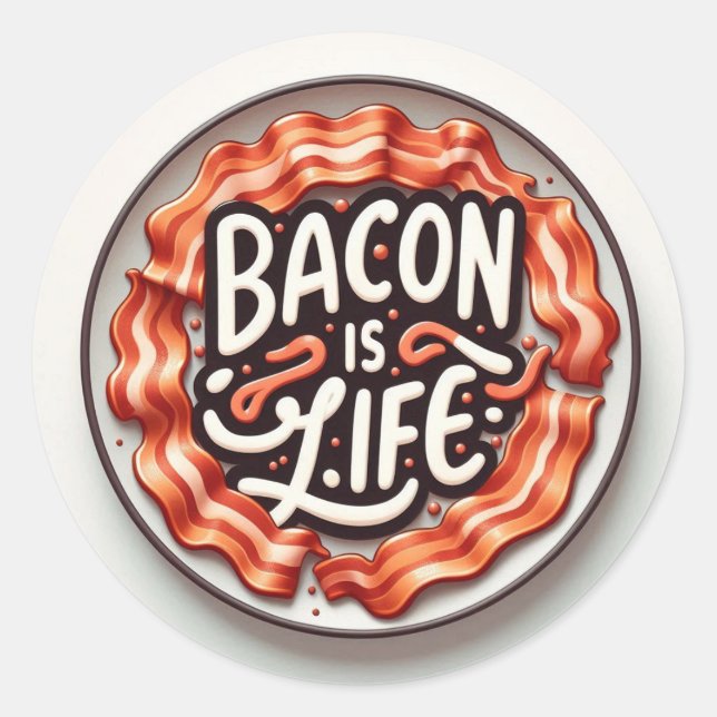 Adesivo Bacon I (Frente)