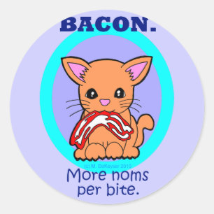 Adesivo Bacon: Mais nômadas por gato picante
