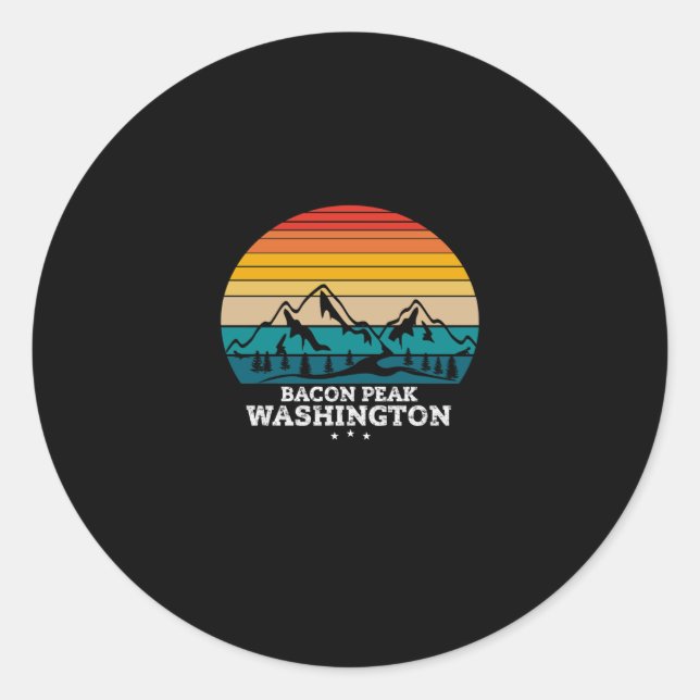 ADESIVO BACON PEAK WASHINGTON (Frente)