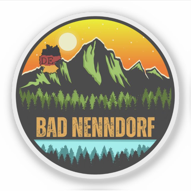 Adesivo Bad Nenndorf, Alemanha (Frente)