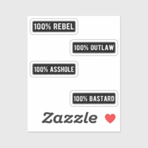 Adesivo Badass Helmet Stikers Pack I
