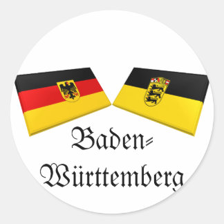 Adesivo Baden-WuerWürttemberg, Alemanha, Azulejos de bande