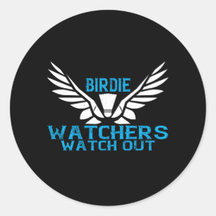 Adesivo Badminton - Birdie Watchers cuidado