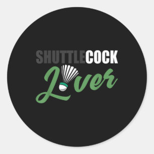 Adesivo Badminton Camisa Humor Shuttle Lover Badminton Gif
