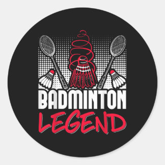 Adesivo Badminton Live Legenda Jogadora Esportiva