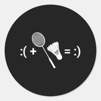 Adesivo Badminton Love Shuttle Racquet Sport Badminton