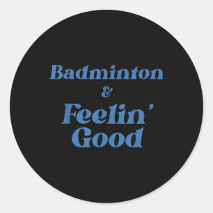 Adesivo Badminton Shuttle Smash Joyful Sports Spiri