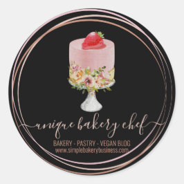 Adesivo Bagaço de morango-de-bolinho