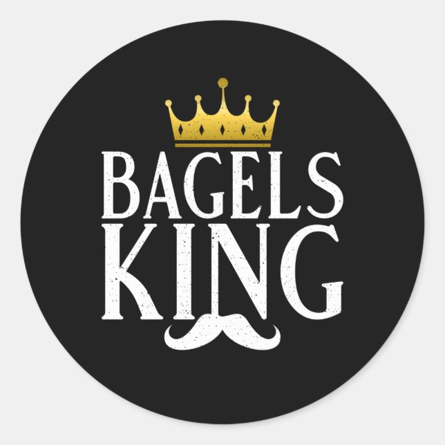 Adesivo Bagels King Bagel (Frente)